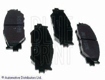 BLUE PRINT adt342163 -  Комплект тормозных колодок, дисковый тормоз